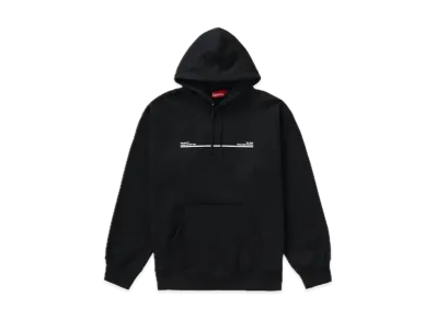 Supreme Shop Hooded Sweatshirt London "Black"