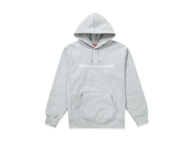 Supreme Shop Hooded Sweatshirt Paris "Heather Grey"