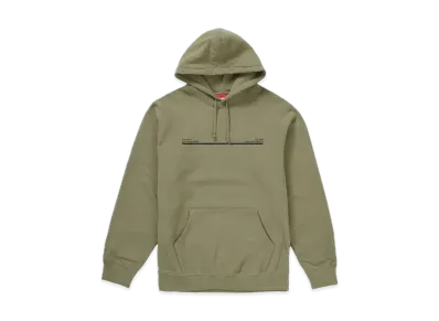 Supreme Shop Hooded Sweatshirt Paris "Light Olive"