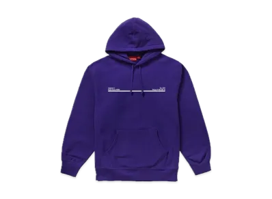 Supreme Shop Hooded Sweatshirt Paris "Purple"