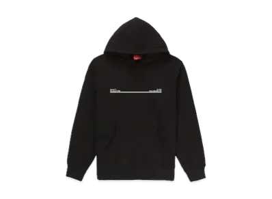 Supreme Shop Hooded Sweatshirt New York City "Black"