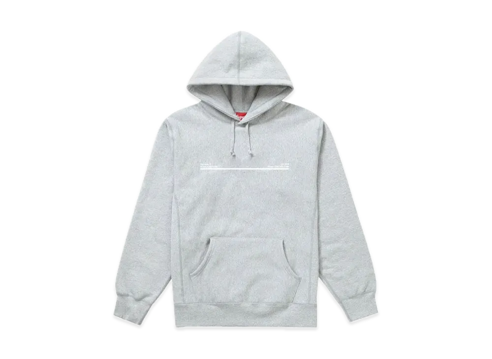 Supreme Shop Hooded Sweatshirt Brooklyn "Heather Grey"