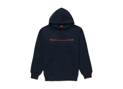 Supreme Shop Hooded Sweatshirt Los Angeles "Navy"