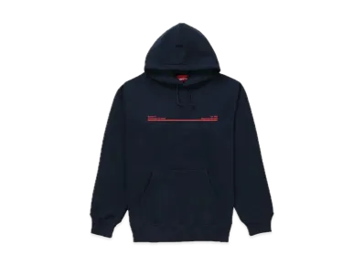 Supreme Shop Hooded Sweatshirt San Francisco "Navy"