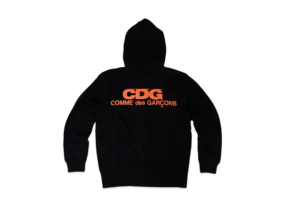 Comme des Garçons Zip Up Hoodie "Orenge"