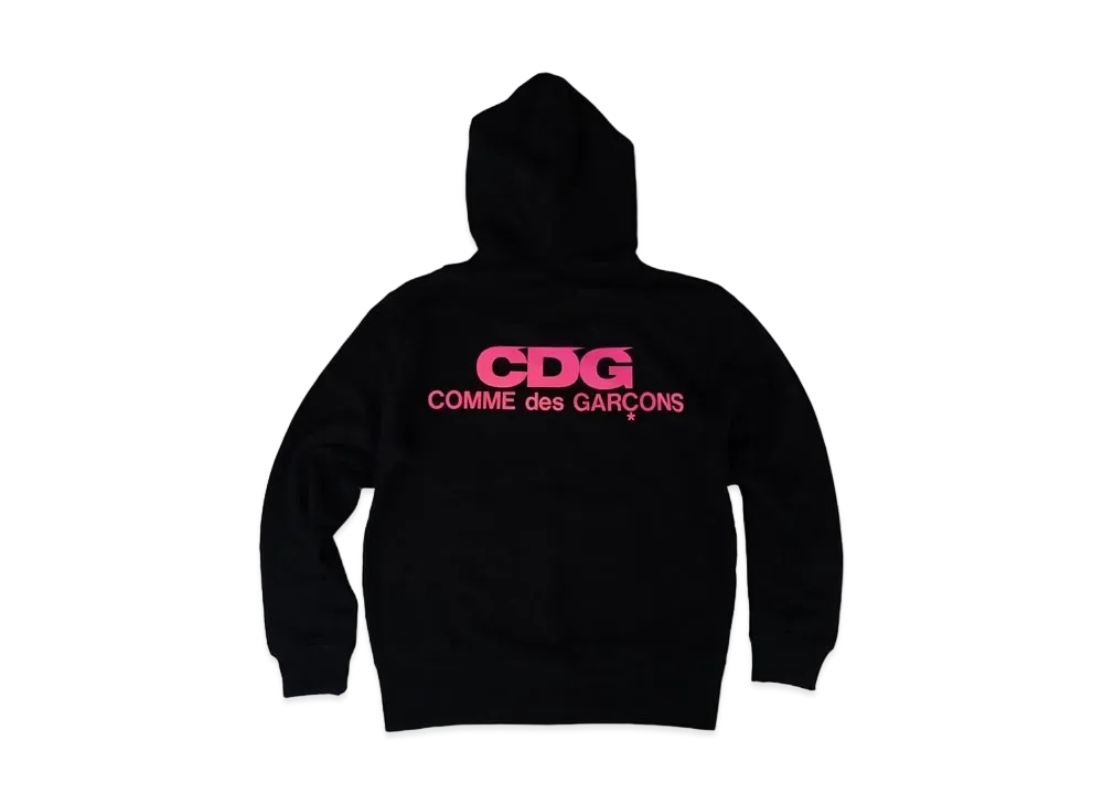 Comme des Garçons Zip Up Hoodie "Pink"