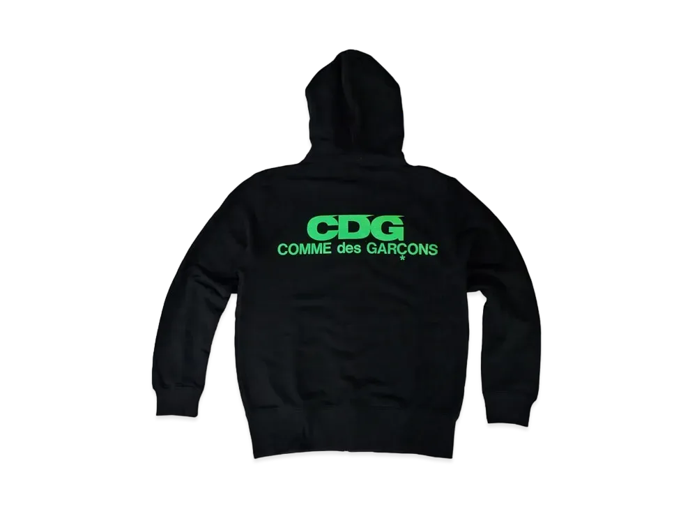 Comme des Garçons Zip Up Hoodie "Green"