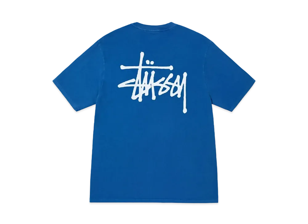 Stussy Basic Stussy Pigment Dyed Tee "Blue"