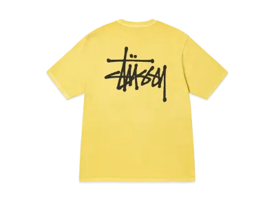 Stussy Basic Stussy Pigment Dyed Tee "Butter"