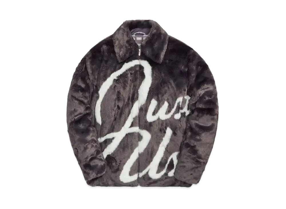 Kith Faux Fur Coaches Jacket "Monsoon"