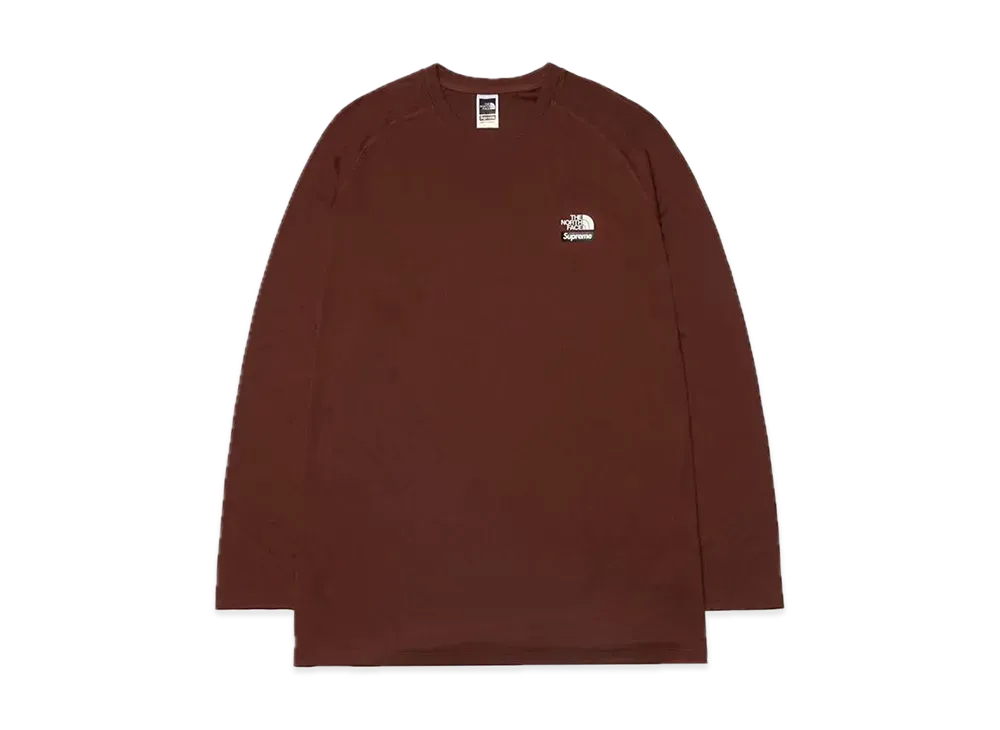 Supreme x The North Face Base Layer L/S Top "Brown"