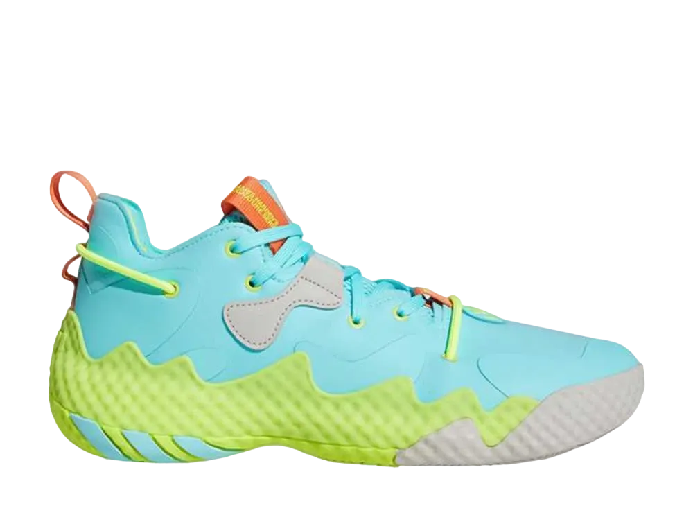 adidas Harden Volume 6 "Pulse Aqua/Team Semi Solar Orange/Solar Yellow"