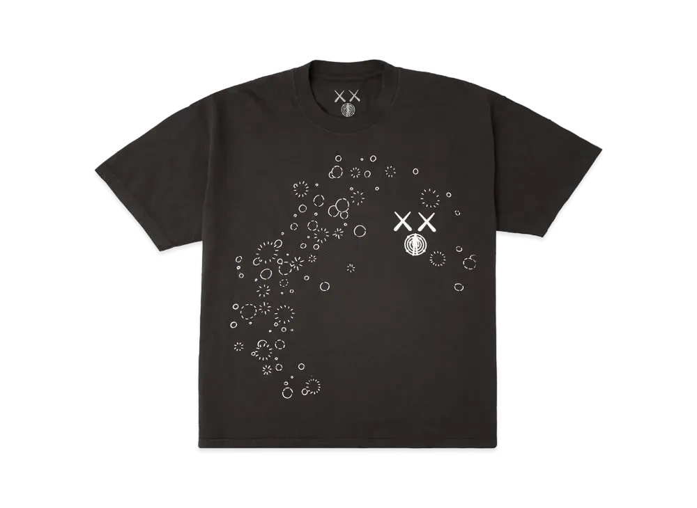 KAWS FOR KID CUDI GLOW TEE  "Black"