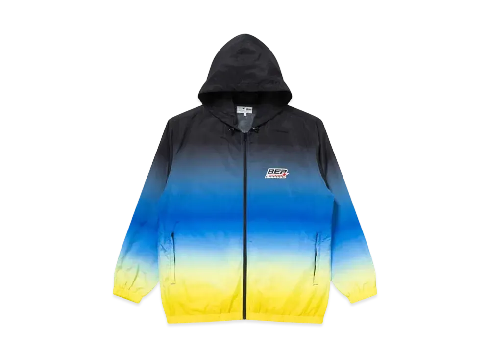Blackeyepatch BEP Jeans Gradient Hooded Jacket "Blue/Yellow"
