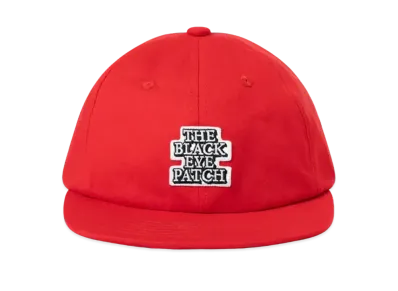 Blackeyepatch OG Label Cap "Red"