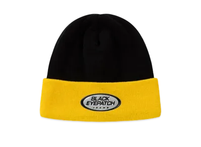 Blackeyepatch BEP Jeans Beanie "Black / Yellow"