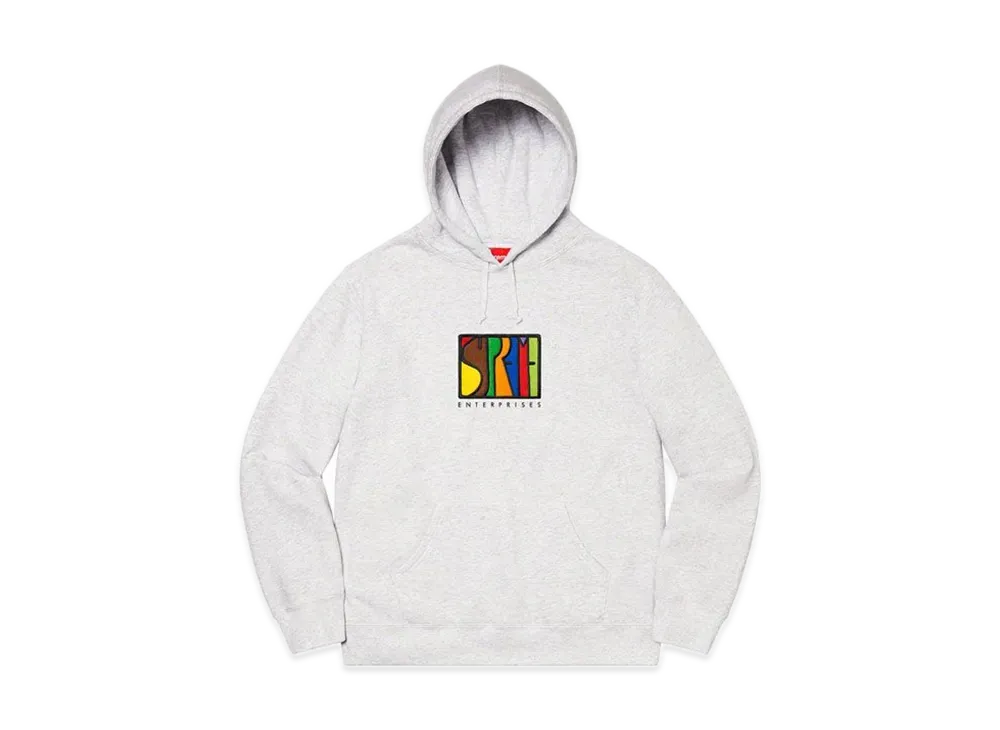 Supreme Enterprises Hooded Sweatshirt "Ash Grey"