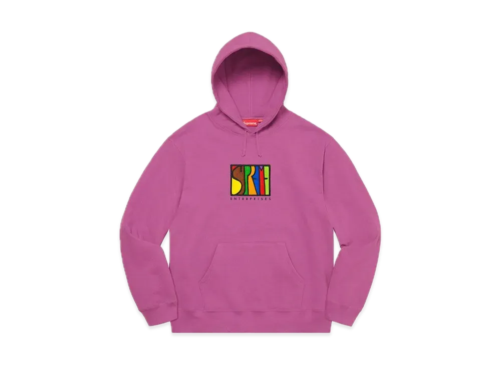 Supreme Enterprises Hooded Sweatshirt "Bright Purple"