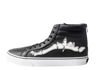 Blends × Peanuts × Vans Sk8-Hi Re-Issue Zip Bones "Black/White" (2013)