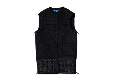 ANREALAGE Aerogel quilting no sleeve coat "BLACK"