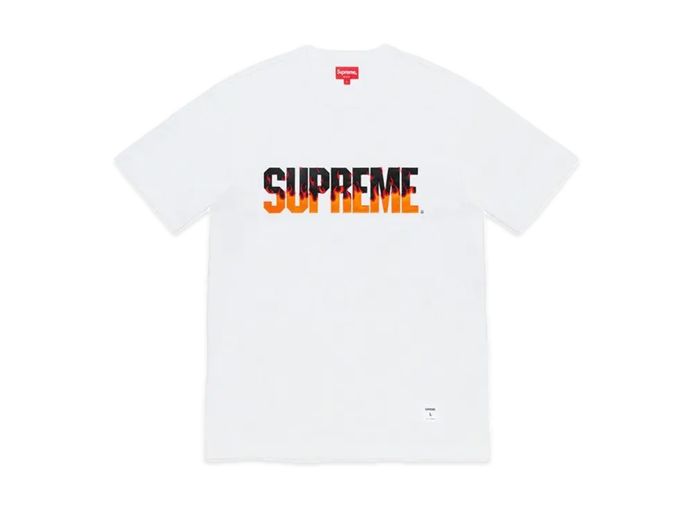 Supreme Flame S/S Top "White"