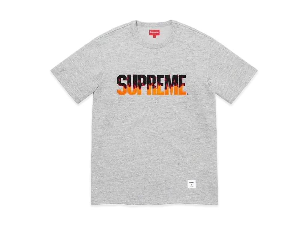 Supreme Flame S/S Top "Heather Grey"