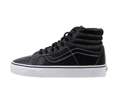 Vans Sk8 Hi Reissue Leather "Black/Plaid"