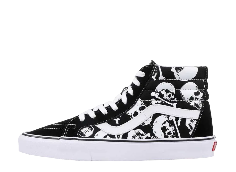 Vans Sk8-Hi Skulls "Black White" (2018)