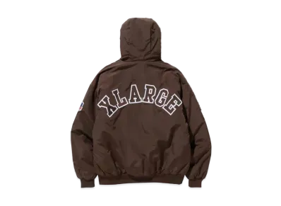 XLARGE Nylon Puffer Jacket "Brown"