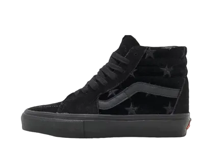 Supreme × Vans Sk8-Hi Velvet Pack "Black"