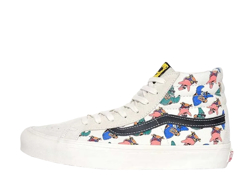 Spongebob × Vans Sk8-Hi "Beige"