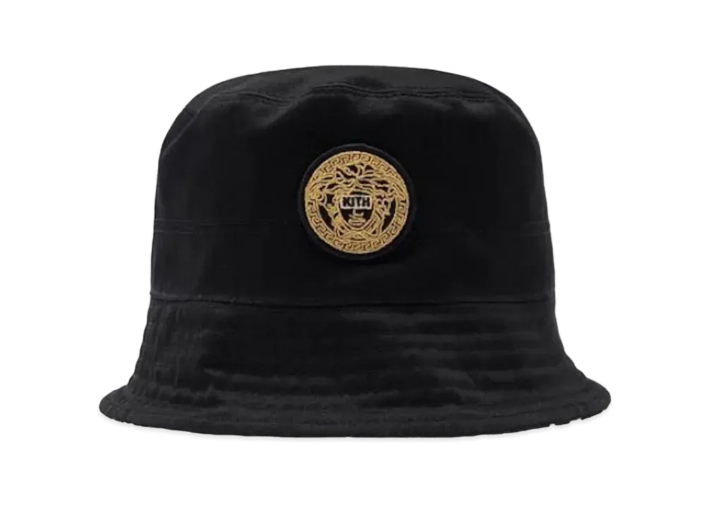Kith x Versace Reversible Bucket Hat "Black"