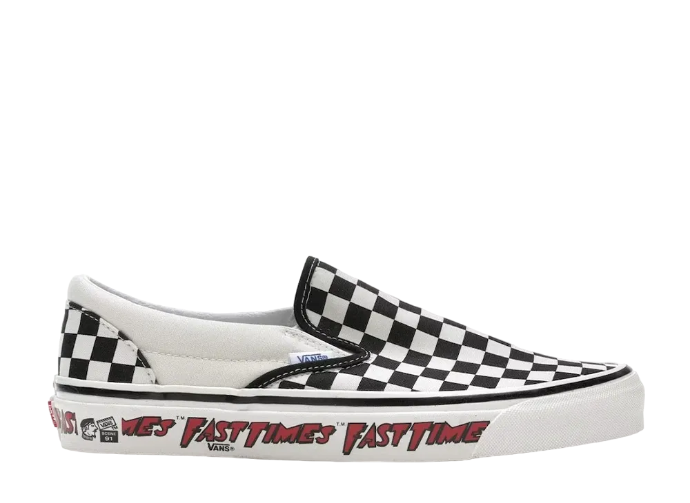 バンズ スリッポン 98 DX アナヒム ファクトリー "ファスト タイム"