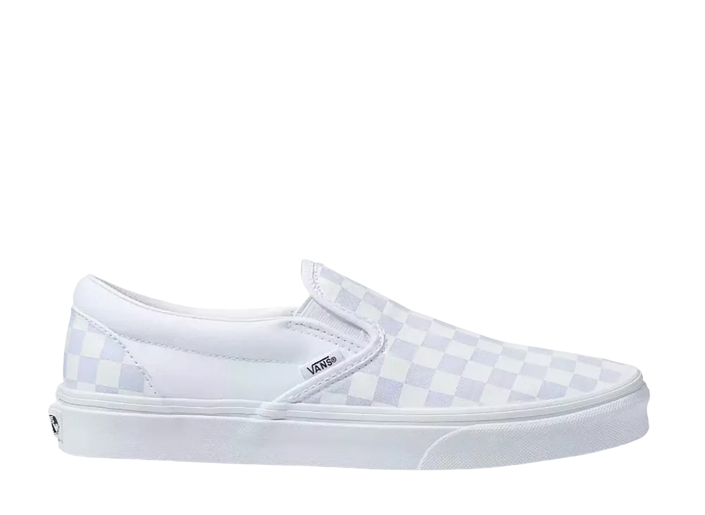 バンズ クラシック スリッポン "ホワイト チェッカーボード"