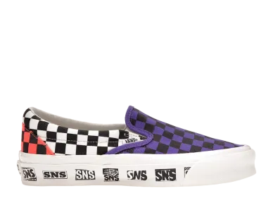 Sneakersnstuff (SNS) × Vans Classic Slip-On Venice Beach "Electric Purple"