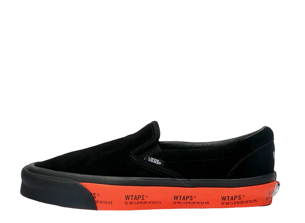 WTAPS × Vans Slip-On "Black Orange"