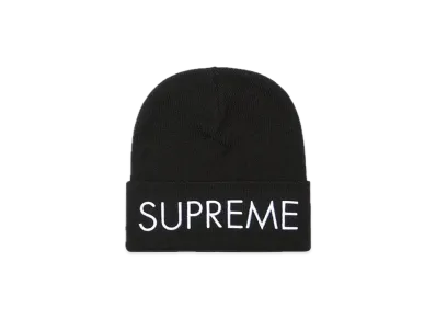 Supreme Capital Beanie "Black"