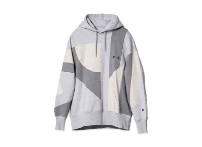 ANREALAGE x Champion Hooded Sweatshirt "Oxford Gray"