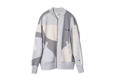 ANREALAGE x Champion Zip Sweatshirt "Oxford Gray"