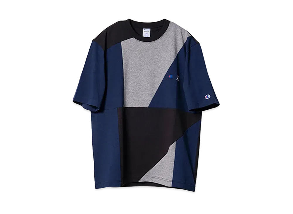 ANREALAGE x Champion Short Sleeb T-Shirt "Navy"