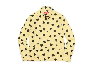 Supreme Hearts Harrington Jacket "Light Yellow"