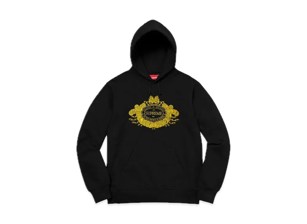 Supreme Love or Hate Hooded Sweatshirt "Black"