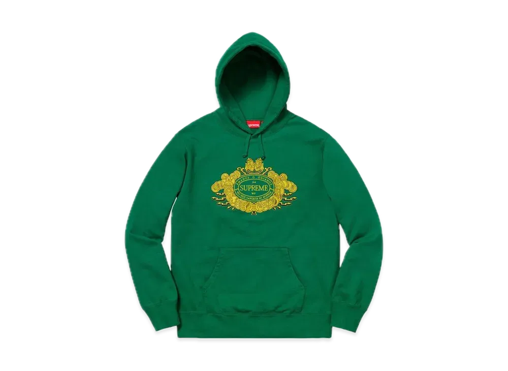 Supreme Love or Hate Hooded Sweatshirt "Green"