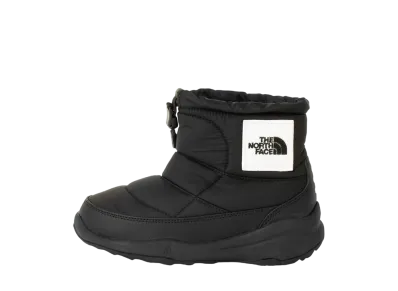 The North Face KIDS Nuptse Bootie Logo Short "TNF Black/TNF White"