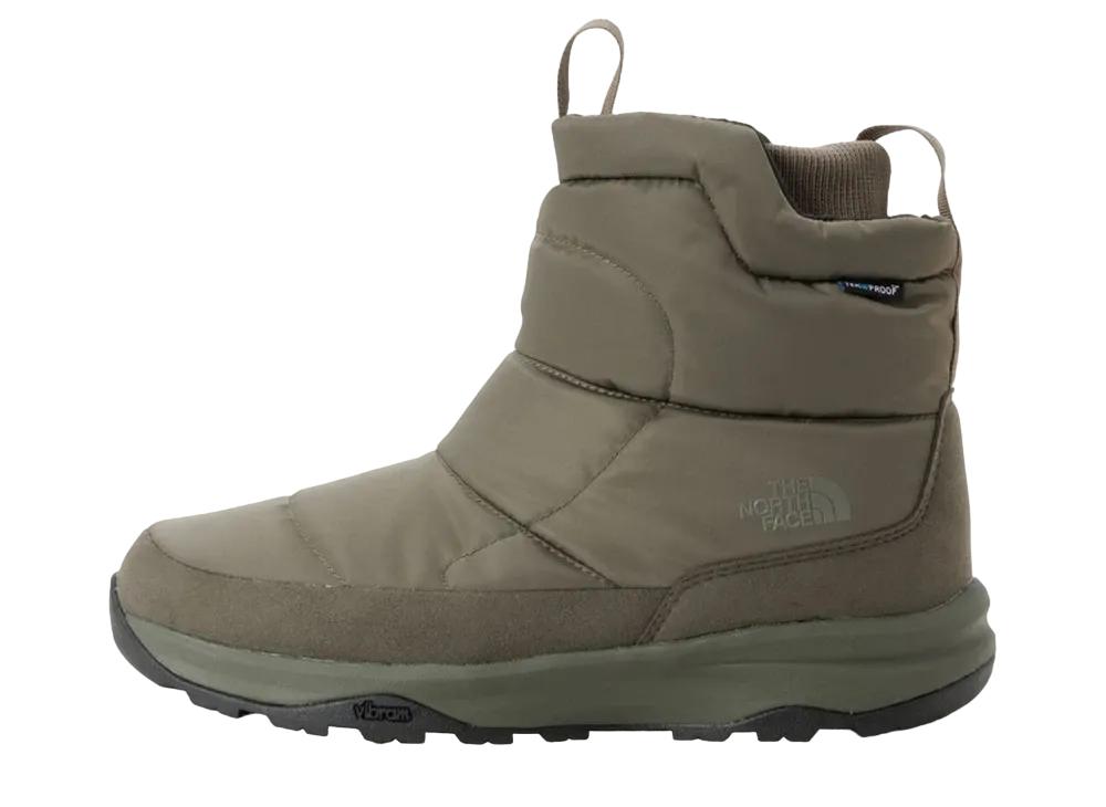 The North Face Nuptse Bootie WP Knit Short "New Taupe/TNF Black"