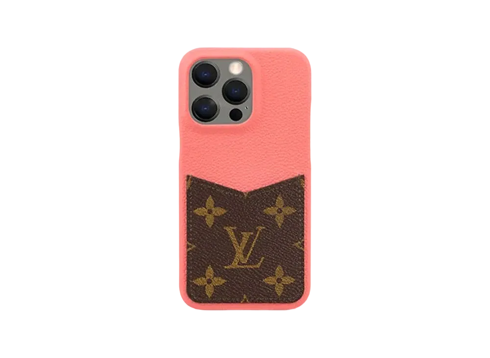 Louis Vuitton iPhone Bumper 13 Pro Monogram "Tropical Coral"