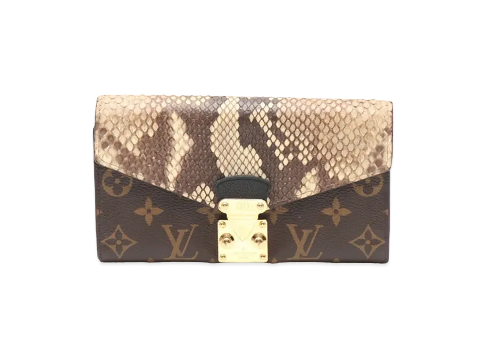 Louis Vuitton Paras Wallet Monogram Exotic