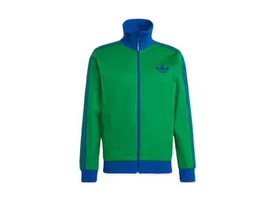 adidas Adicolor Heritage Now Striped Track Top "Green"