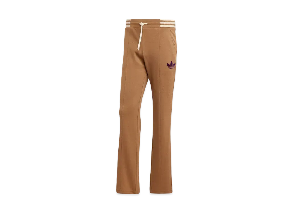 adidas Adicolor Heritage Now Wide Leg Track Pants "Brown Dessert"
