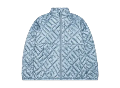 Supreme Spellout Quilted Lightweight Down Jacket "Slate"